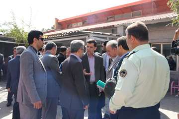 بازدید فرماندار و استاندار تهران از بیمارستان رازی